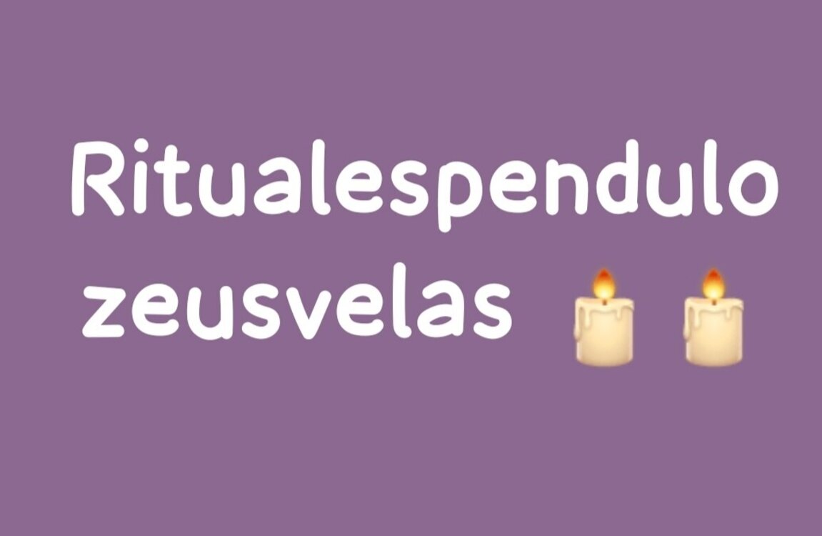 Velas artesanas ritualizadas